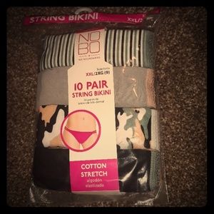 String Bikini xxl( 8 Pair )not 10 it used to be 10